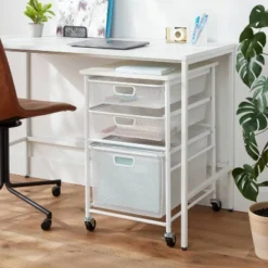 Steel File Utility Cart White - Brightroomâ„¢