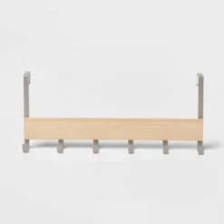 Large Over The Door Hook With Wood 6 Hooks - Brightroom™ -Brightroom GUEST 427b723e 2d59 4066 b9a9 dd53d42e3056