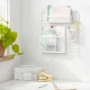Mesh Wall Office Supply Organizer White - Brightroom™