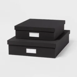 Canvas Desk Storage Box Set Of 2 - Brightroom™ 8 Canvas Desk Storage Box Set Of 2 - Brightroom™ -Brightroom GUEST 865b7d07 3a75 494b 99e8 39d25c3e9964