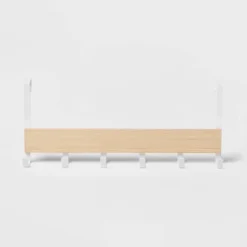 Large Over The Door Hook With Wood 6 Hooks - Brightroom™ -Brightroom GUEST 99ff13ee f6df 4e2f 94c3 9735feeec267
