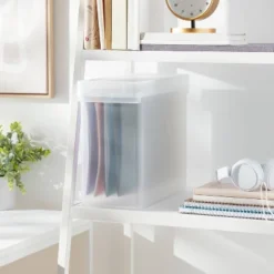 Plastic Hanging File Crate With Lid - Brightroomâ„¢