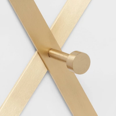 Accordian 10 Hooks Rail Gold - Brightroom™ 2 Accordian 10 Hooks Rail Gold - Brightroom™ - Image 2